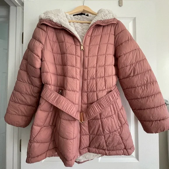 Pink Rocawear Puffer Coat HTF Rare Rocawear Puffer Jacket Coat S Y2k